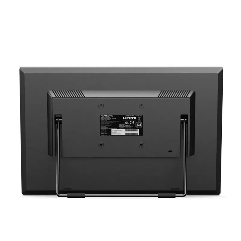 HANNspree HT165HPB Monitor tátil LCD IPS Full HD de 39,6 cm (15,6 polegadas) 1920×1080, 15 ms, VESA, Altifalantes, Preto