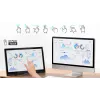 HANNspree HT165HPB Monitor tátil LCD IPS Full HD de 39,6 cm (15,6 polegadas) 1920×1080, 15 ms, VESA, Altifalantes, Preto