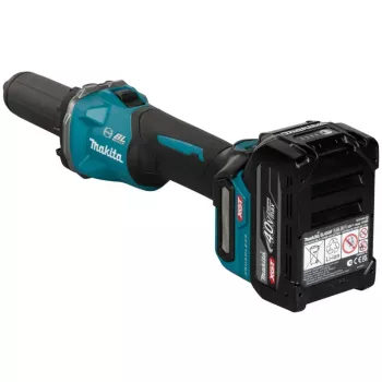 Rebarbadora reta a bateria Makita GD001GZ XGT 40V (apenas corpo, preto/azul)