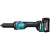 Rebarbadora reta a bateria Makita GD001GZ XGT 40V (apenas corpo, preto/azul)