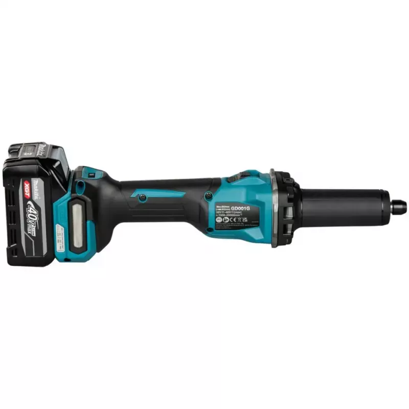 Rebarbadora reta a bateria Makita GD001GZ XGT 40V (apenas corpo, preto/azul)