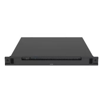 Gravador de vídeo em rede AXIS S2224 Mk II 1U preto — 24 canais, até 7680×4320, 6 TB HDD, 256 GB SSD, RAID 0/1/10