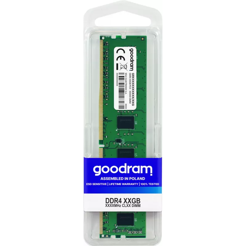 Módulo de memória Goodram GR2666D464L19/32G 32 GB 1 x 32 GB DDR4 2666 MHz (GR2666D464L19/32G)