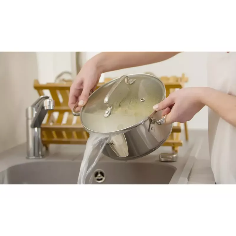 Conjunto de panelas Tefal Duetto+ G719S7, aço inoxidável, 7 peças (caçarolas com cabo Ø16/20/24 cm, panela de brasear Ø16 cm), indução, tampas, resistente ao forno até 250°C