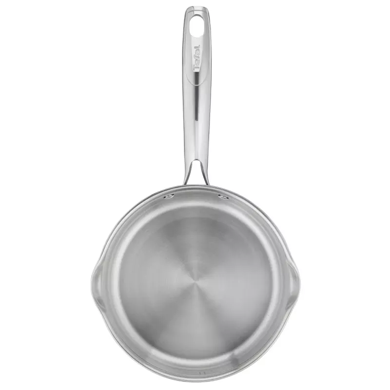 Conjunto de panelas Tefal Duetto+ G719S7, aço inoxidável, 7 peças (caçarolas com cabo Ø16/20/24 cm, panela de brasear Ø16 cm), indução, tampas, resistente ao forno até 250°C