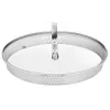 Conjunto de panelas Tefal Duetto+ G719S7, aço inoxidável, 7 peças (caçarolas com cabo Ø16/20/24 cm, panela de brasear Ø16 cm), indução, tampas, resistente ao forno até 250°C