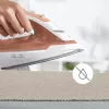 Ferro de engomar Tefal Virtuo 30 FV2C40E0 a seco e a vapor, base cerâmica, 2000 W, pêssego, branco
