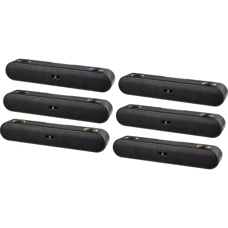 Barra de som Bluetooth DEFENDER Z2, Bluetooth 5.3 (LE Audio), 16 W RMS, 100–20000 Hz, função de carregamento USB, preto
