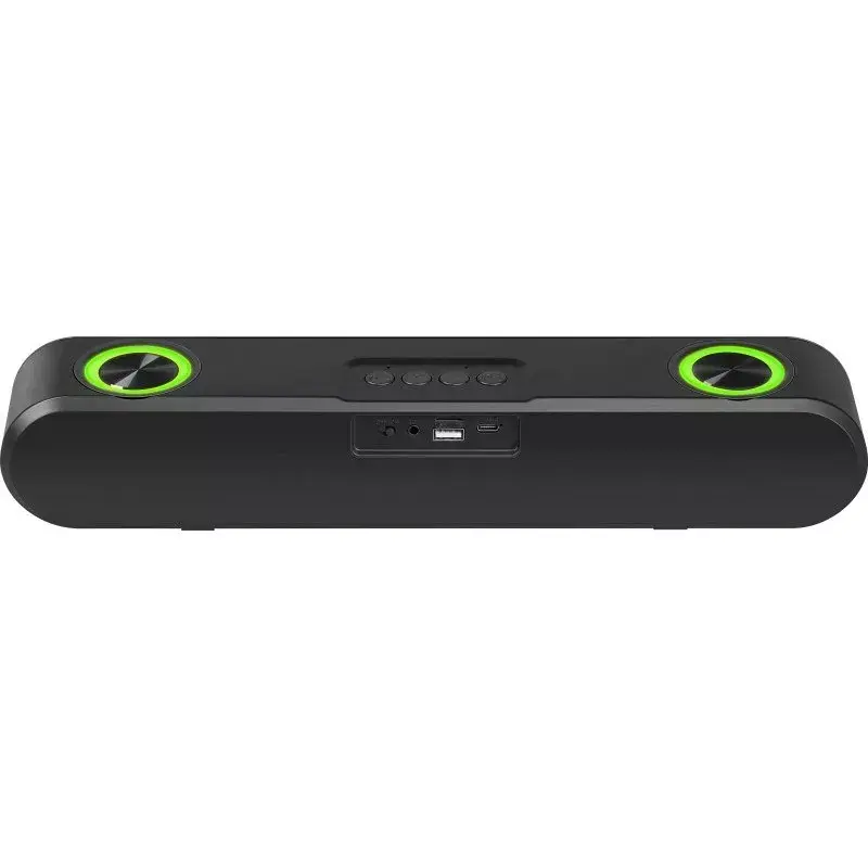 Barra de som Bluetooth DEFENDER Z2, Bluetooth 5.3 (LE Audio), 16 W RMS, 100–20000 Hz, função de carregamento USB, preto