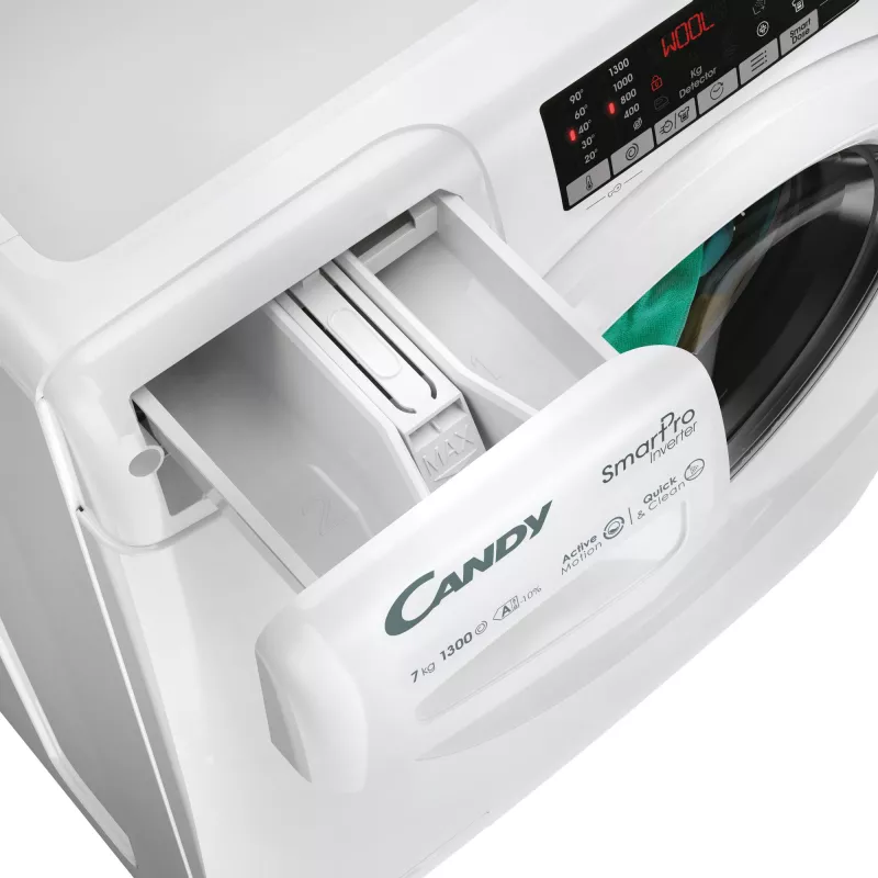 Máquina de lavar roupa Candy CO4 374TWM6/1-S de carga frontal 7 kg 1300 rpm branco
