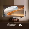 Projetor HISENSE PT1 3D Smart-TV, nativo 16:9, Wi‑Fi e Ethernet, HDR (HLG), HDMI 2.0/2.1, preto