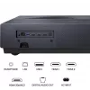 Projetor HISENSE PT1 3D Smart-TV, nativo 16:9, Wi‑Fi e Ethernet, HDR (HLG), HDMI 2.0/2.1, preto