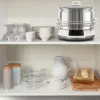 Tefal Convenient Series Deluxe VC502D vaporizador 3 cestos bancada 900 W aço inoxidável, branco