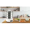 Tefal Convenient Series Deluxe VC502D vaporizador 3 cestos bancada 900 W aço inoxidável, branco