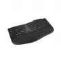 Teclado recarregável Kensington Pro Fit Ergo KB675 EQ TKL, Tenkeyless (80 - 87%), sem fios, Bluetooth, membrana, QWERTY, preto