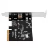 Silverstone ECU06 adaptador USB 3.2 Gen 2 interno PCIe Low-Profile