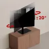 Suporte de TV MACLEAN MC-132 para televisores de 32–55 polegadas, suporta até 35 kg, rotação de 20°, VESA 75x75–400x400