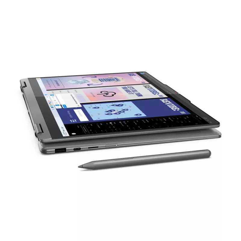 Portátil Lenovo YOGA 7 2-in-1 14 polegadas Ultra 5 226V, 16GB LPDDR5x, 1TB NVMe, OLED WUXGA, Windows 11 Home, Luna Grey