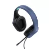 Headset Trust GXT 415B Zirox com fios head-band gaming azul