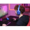 Headset Trust GXT 415B Zirox com fios head-band gaming azul