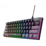 Teclado Gaming Trust GXT 867 Acira USB QWERTY US-Inglês Preto