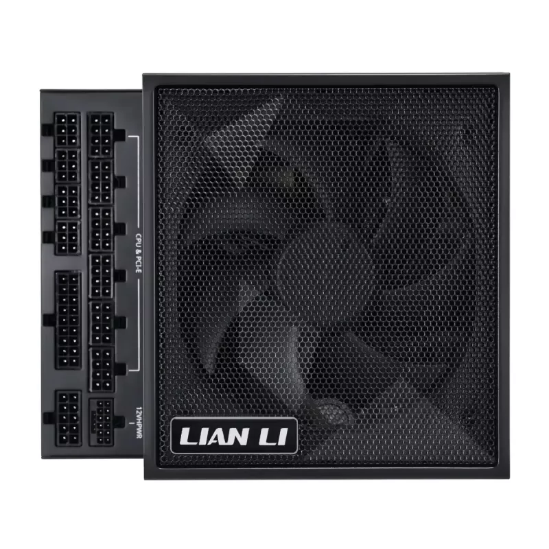 Lian Li EDGE EG1000 Fonte de alimentação ATX 3.1 de 1000 W, 80 PLUS Platinum, preto