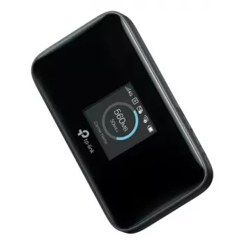 Router de rede móvel TP-LINK M7750 — LTE-Advanced 4G portátil, 600 Mbit/s, 5 GHz Wi‑Fi 5, NanoSIM, MicroSD, bateria 3280 mAh