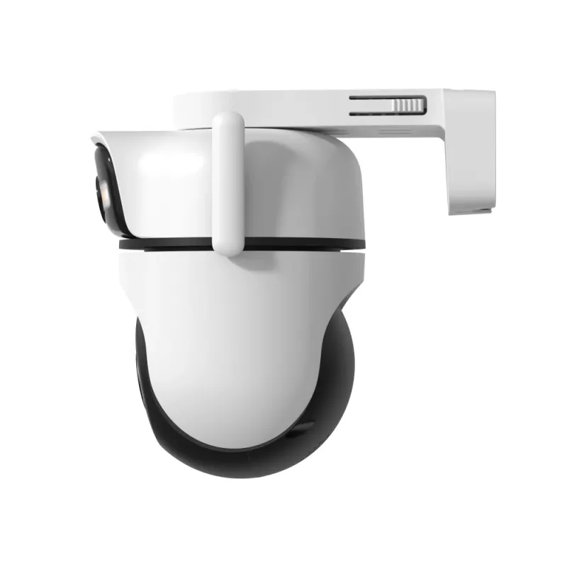 Câmara de vigilância TP-Link Tapo Outdoor Dual Lens Pan/Tilt, Câmara de vigilância IP, Exterior, Com fios e sem fios, Montagem em teto/parede/mastro, Branco, Esférica