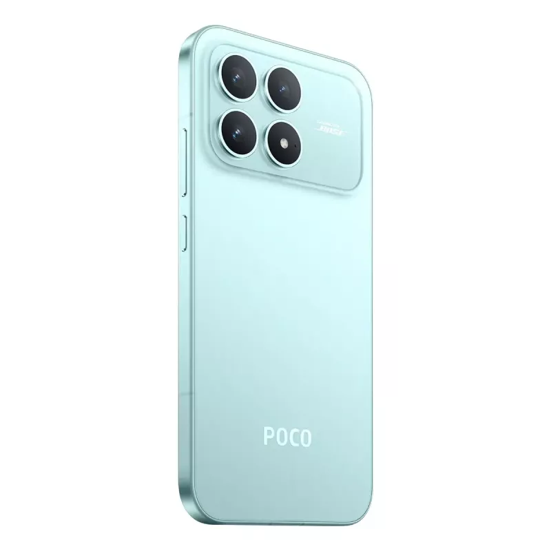Smartphone POCO F8 Pro — 6,59 polegadas 2510×1156, Qualcomm Snapdragon 8 Elite 3,53 GHz, 12 GB RAM, 512 GB, 5G, Dual SIM, 6210 mAh, IP68, azul