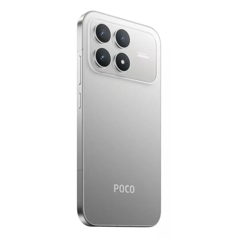 Smartphone POCO F8 Pro 6,59 polegadas Dual SIM 5G, Snapdragon 8 Elite, 12 GB RAM, 512 GB, 6210 mAh, prateado/titânio
