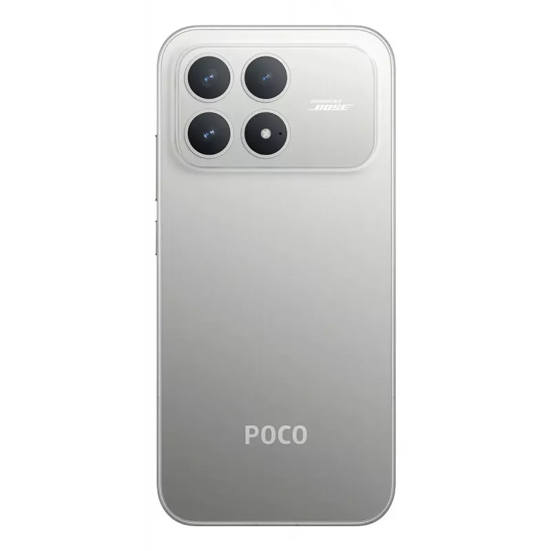 Smartphone POCO F8 Pro 6,59 polegadas Dual SIM 5G, Snapdragon 8 Elite, 12 GB RAM, 512 GB, 6210 mAh, prateado/titânio
