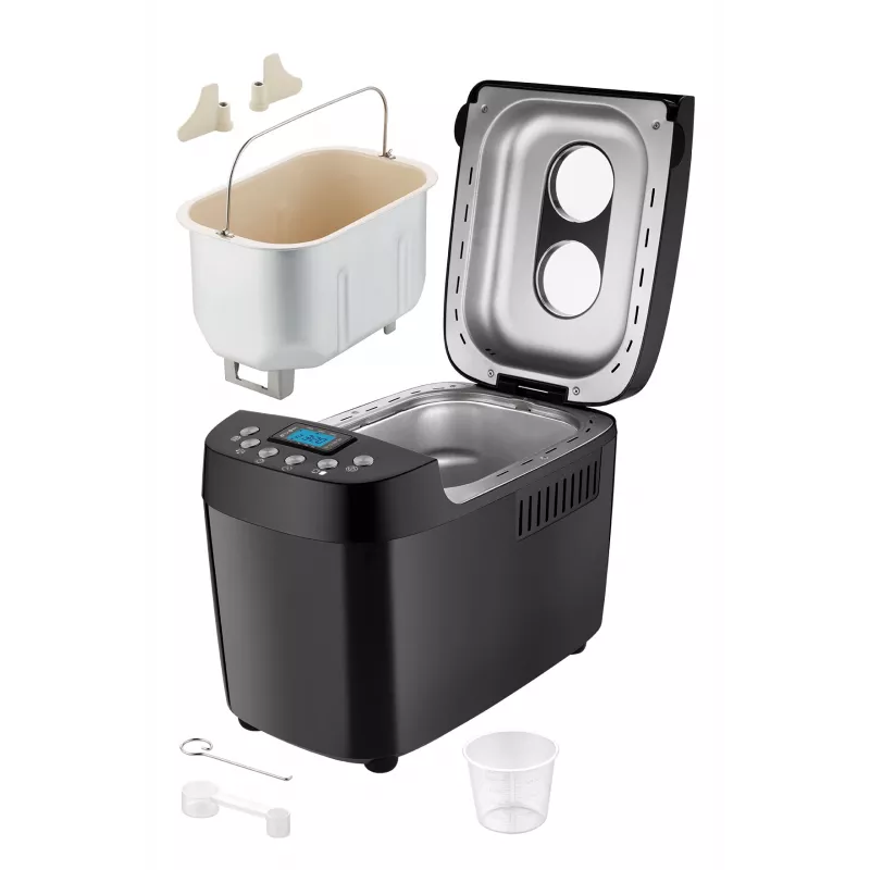 Unold Backmeister Big, 1,5 kg, janela de visualização, temporizador, controlo variável de tostagem, função de manutenção do calor, 850 W