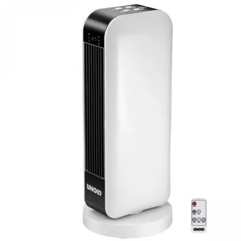 Aquecedor elétrico Unold 86430 para interior preto, branco 2000 W ventilador aquecedor elétrico