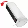 Aquecedor elétrico Unold 86430 para interior preto, branco 2000 W ventilador aquecedor elétrico