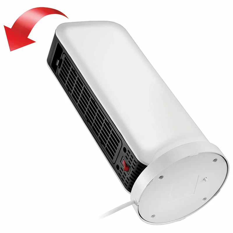 Aquecedor elétrico Unold 86430 para interior preto, branco 2000 W ventilador aquecedor elétrico