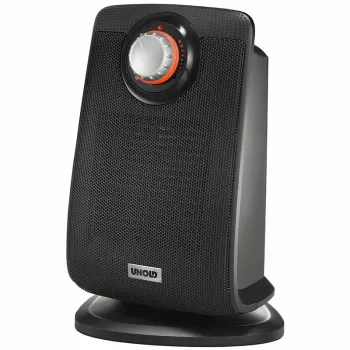 Unold 86445 termoventilador elétrico interior preto 2000 W aquecedor elétrico com ventoinha