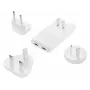 Sandberg 4in1 TravelCharger 65W branco, interior, AC, 20 V, branco
