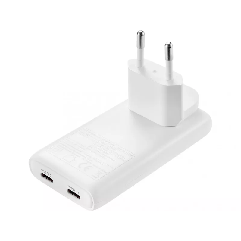 Sandberg 4in1 TravelCharger 65W branco, interior, AC, 20 V, branco