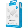 Sandberg 4in1 TravelCharger 65W branco, interior, AC, 20 V, branco