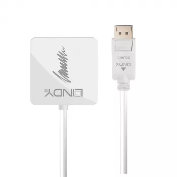 Lindy DisplayPort 1.2 para HDMI 1.4, DVI e VGA conversor ativo