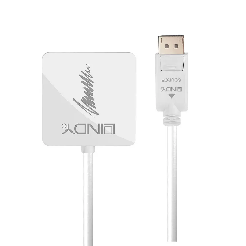 Lindy DisplayPort 1.2 para HDMI 1.4, DVI e VGA conversor ativo