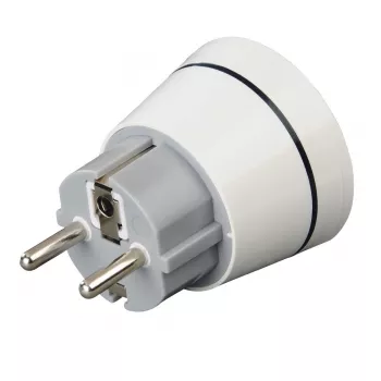 Hama 00223452 adaptador de viagem tipo F tipo G (UK) branco