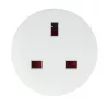 Hama 00223452 adaptador de viagem tipo F tipo G (UK) branco