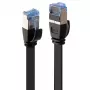Lindy 47481 cabo de rede preto 1 m Cat6a U/FTP (STP)