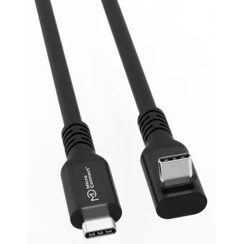 Cabo USB-C para USB-C MicroConnect MC-USB3.2CC025-FA, USB 3.2 Gen 2x2, 0,25 m, preto