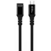 Cabo USB-C para USB-C MicroConnect MC-USB3.2CC1-FA — USB 3.2 Gen 2x2, 1 m, preto