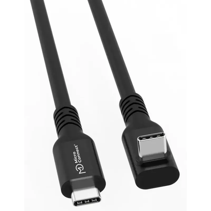 Cabo USB-C para USB-C MicroConnect MC-USB3.2CC15-FA, USB 3.2 Gen 2x2, 20 Gbit/s, 1,5 m, preto