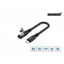 Cabo USB4 Gen 3x2 USB-C para USB-C MicroConnect MC-LS-USB4CC0.15-A – 0,15 m, preto