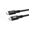 Microconnect USB4CC015-240W cabo USB USB4 Gen 3x2 0,15 m USB C preto