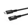 Cabo USB-C para USB-C MicroConnect USB3.2CC015EX, USB 3.2 Gen 2x2, 0,15 m, preto